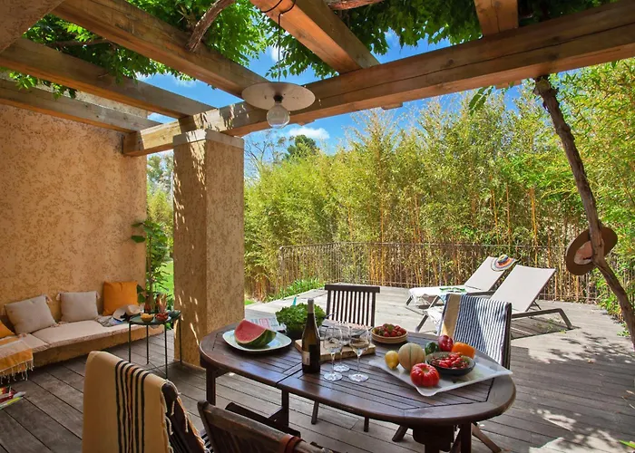Maisonnette "Bambou" Une Chambre Avec Jardin - 2 A 4 Personnes